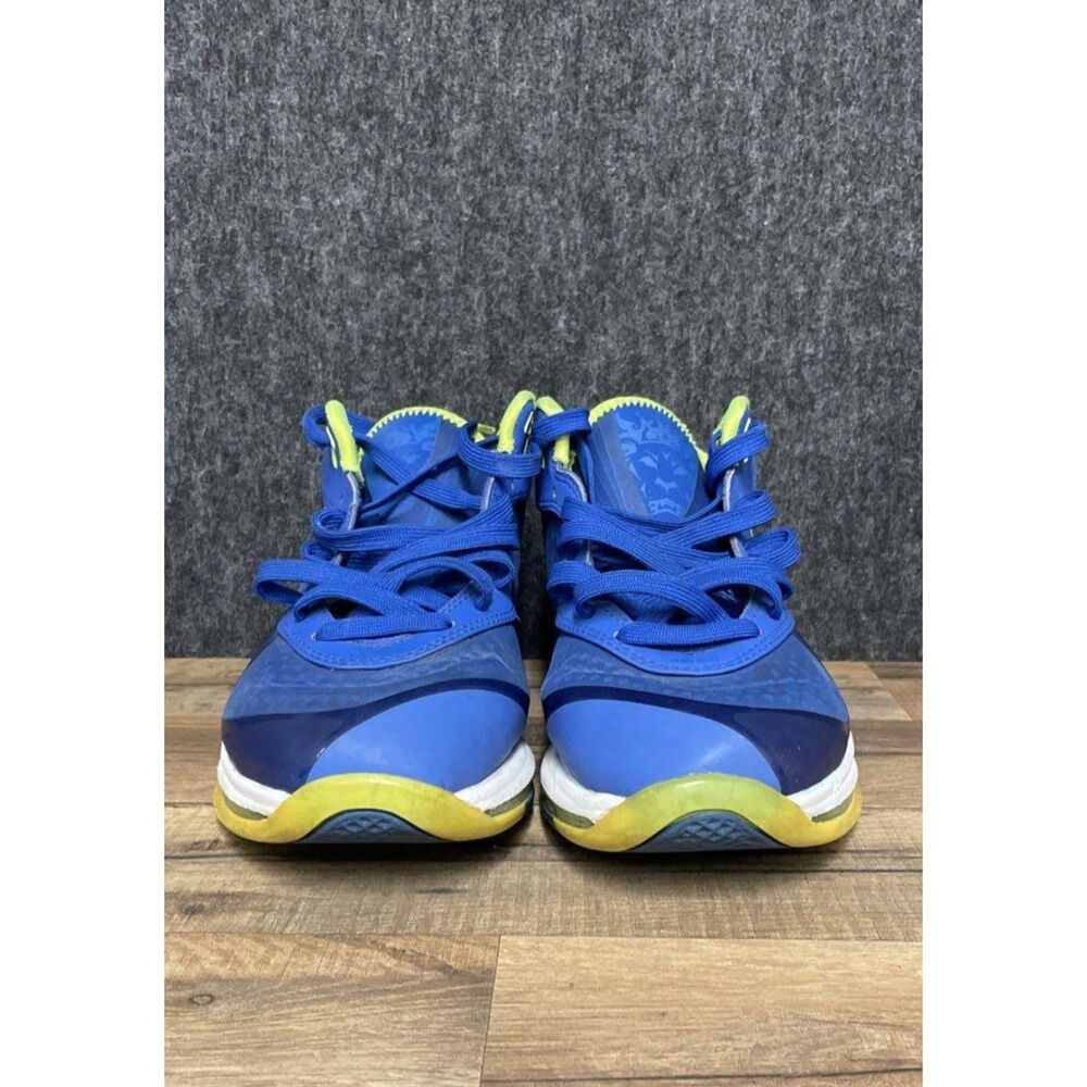 Nike LeBron 8 V2 Low Sprite Treasure Blue Volt Basketball Shoes Size 9